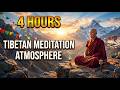 4 Hours of Meditation Soundscape. TIBETAN ATMOSPHERE.