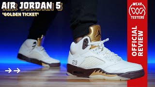 ★人気★Nike★Air Jordan 5 Golden Ticket WMS WMNS AIR JORDAN 5 RETRO 