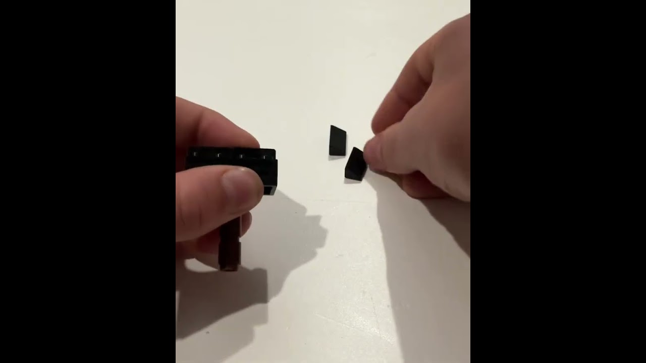 How to build a Lego mailbox (mini)  