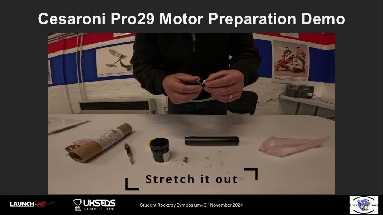 Cesaroni Motor Preparation Demo YouTube