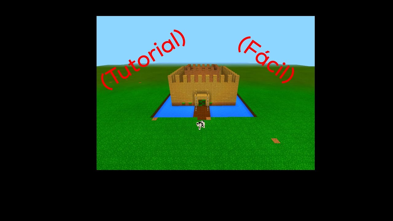 (Tutorial e Fácil)Com fazer um CASTELO DE NOOB no Minecraft - YouTube