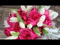 #RamodeNovia de tulipanes y rosa inglesa 👰🏻‍♀️💐