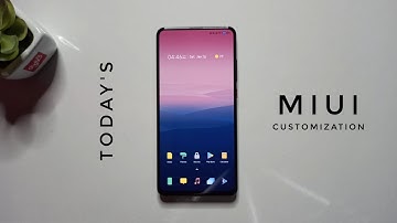 MIUI 12 Themes Customization For Today !