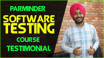 Parminder Software Testing Course Testimonial at WebtechLearning - Web Education Academy