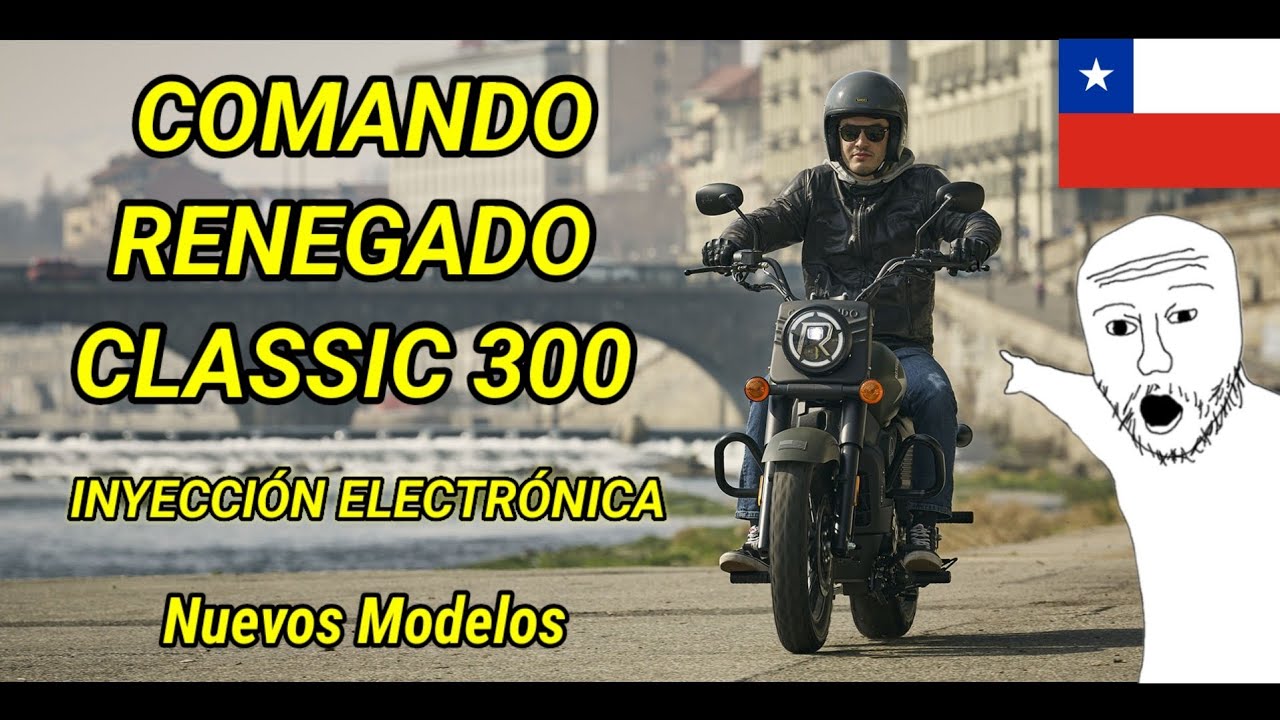 Comando renegado classic 300 inyección electrónica.