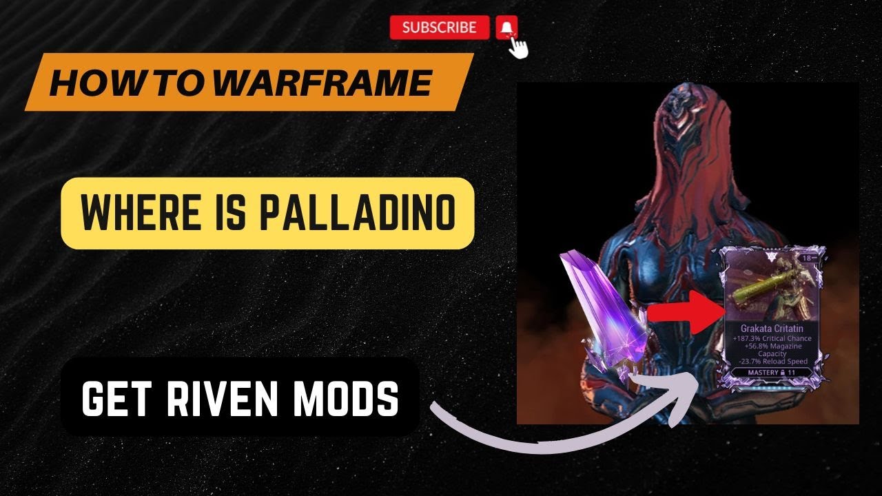 Palladino FOUND! Get Riven Mods with Riven Silver in Warframe!