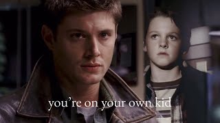 dean winchester // you’re on your own kid