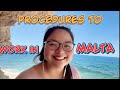Pinas to Malta : Procedures to Fly and Work in Malta | Residence permit | POEA Requirements