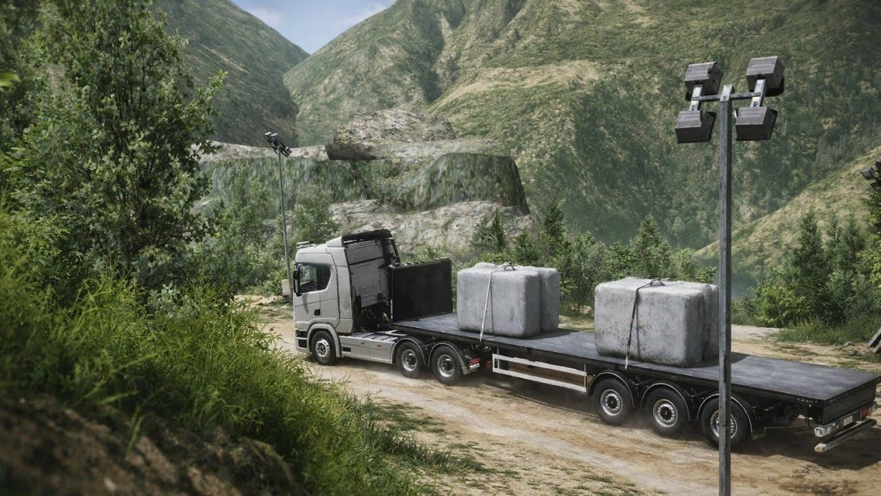 Off-roading truckers of Europe 3 gameplay 