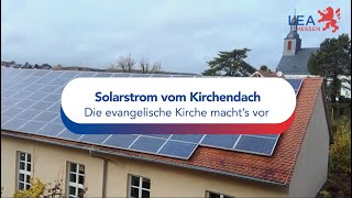 Solarstrom Vom Kirchendach - Die Evangelische Kirche Machts Vor