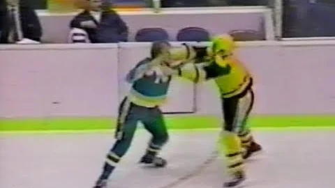 Willi Plett vs Marty McSorley & Brian Lawton vs Pa...