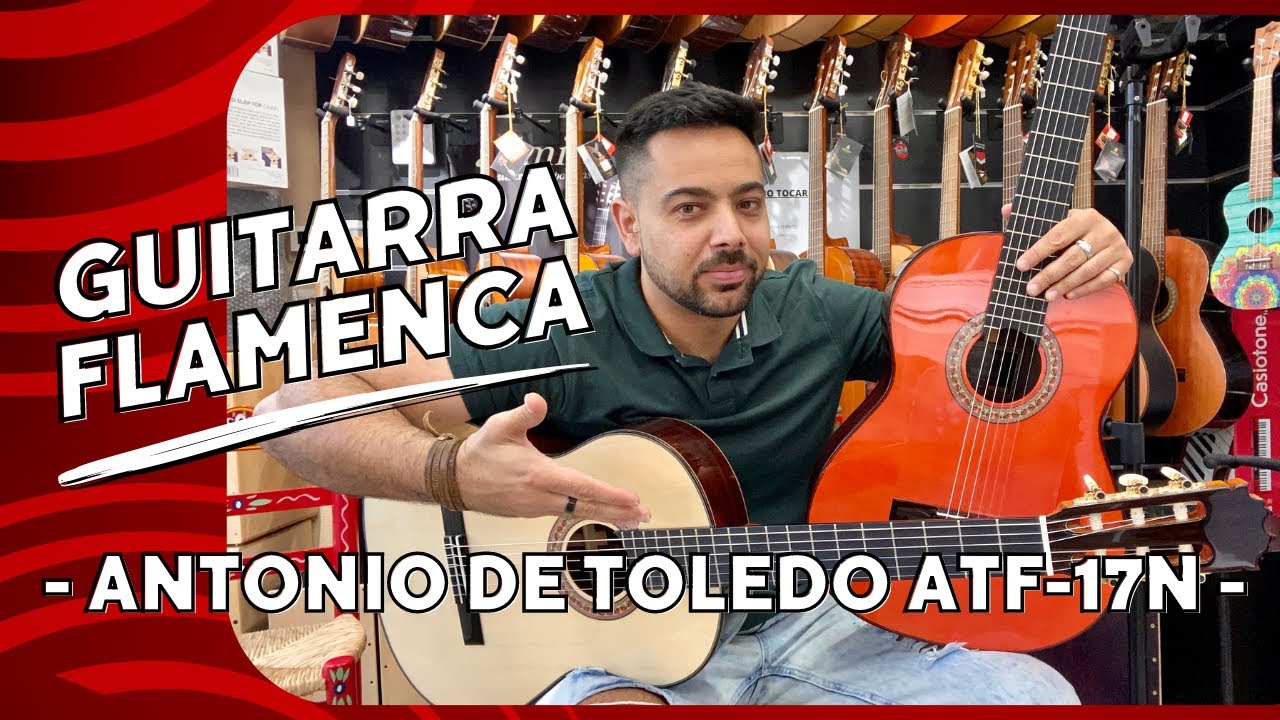 🚨 GUITARRA FLAMENCA ANTONIO DE TOLEDO ATF-17N - Construcción, maderas y sonido.