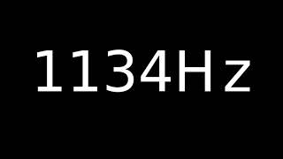 Speaker Sound Test 1134Hz