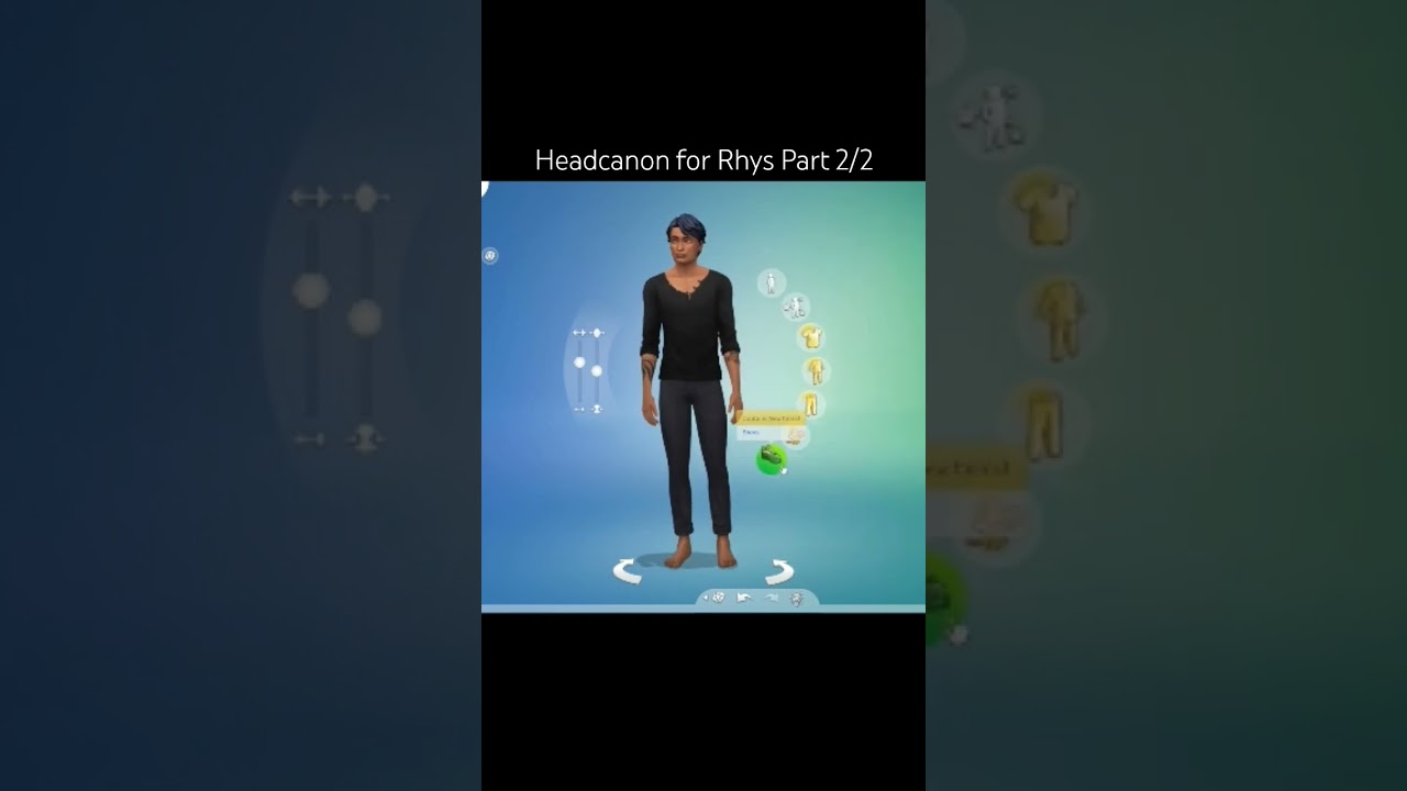 our Illyrian baby #thesims4 #acotar #acomaf #rhysand #cas #shorts