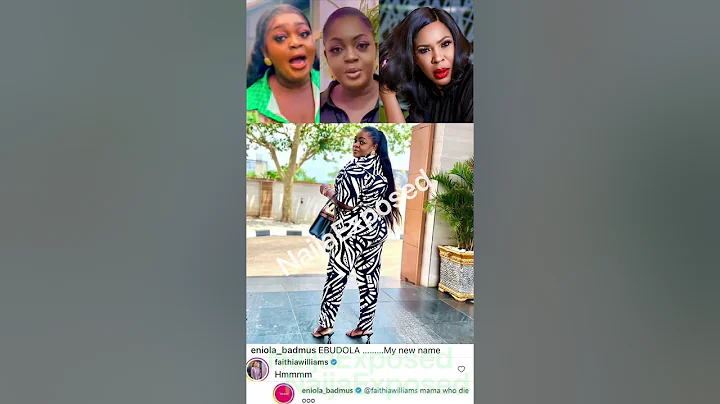 "Who D:e": Nollywood Actress Eniola Badmus Fires At Fathia Balogun Over Her Comment On Her Page