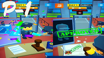 Border Patrol Gameplay Walkthrough | Part 1 | 🔦👮‍♂️