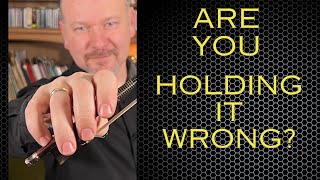 How to Perfect Your Bow Hold!  Learn From A CONCERTMASTER!