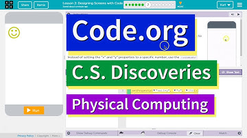 Designing Screens with Code Lesson 2.7 Tutorial with Answers Code.org CS Discoveries