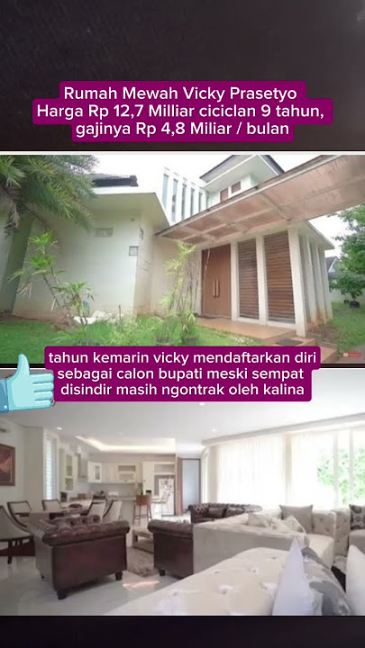 Rumah Vicky Prasetyo yang Gajinya 4,8 Miliar per bulan part 2 #shorts #rumah #viralvideo