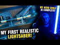 My First Realistic Lightsaber! Gleaming Hope (OwnASaber Review)