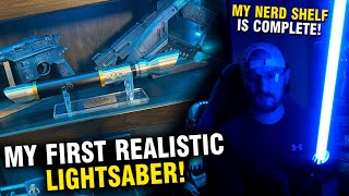 My First Realistic Lightsaber! Gleaming Hope (OwnASaber Review)