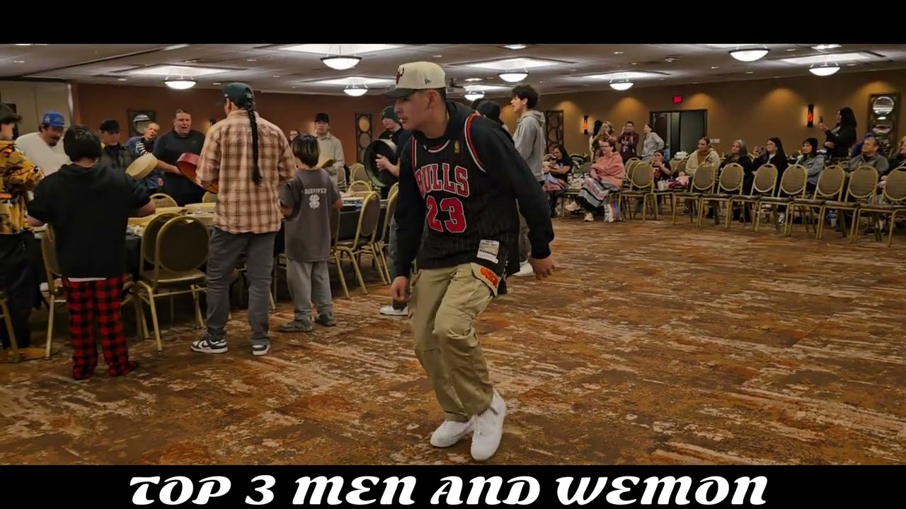 Side step contest @ Hannaville Indian Community Round Dance 2025