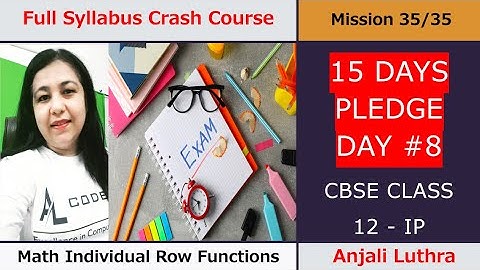 Crash Course for Class 12 IP  | Day 8 of 15 Days Pledge | #cbse #term2 #boardexam #sql #course