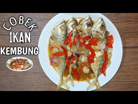 RESEP PECAK/COBEK IKAN KEMBUNG - YouTube