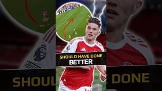GYOKERES Missed Pass That Could Cost Arsenal The Title #premierleague