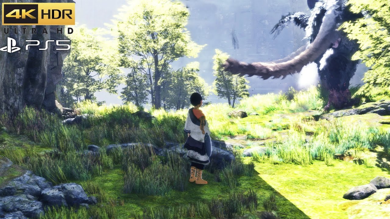 The Last Guardian at 60fps is a joy on PlayStation 5