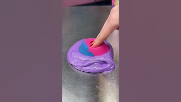 Adding Kinetic Sand to Slime 🏖