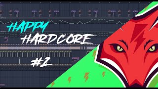 How To Make A HAPPY HARDCORE DROP #2 |  QUICKDROP, TECHICORE, DARREN STYLES | FL STUDIO