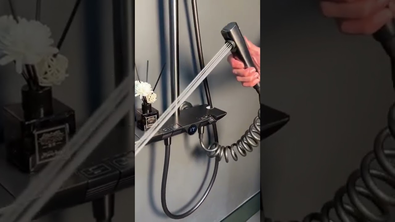 New Design European luxury Bathroom Water Faucet Mixer Shower Set