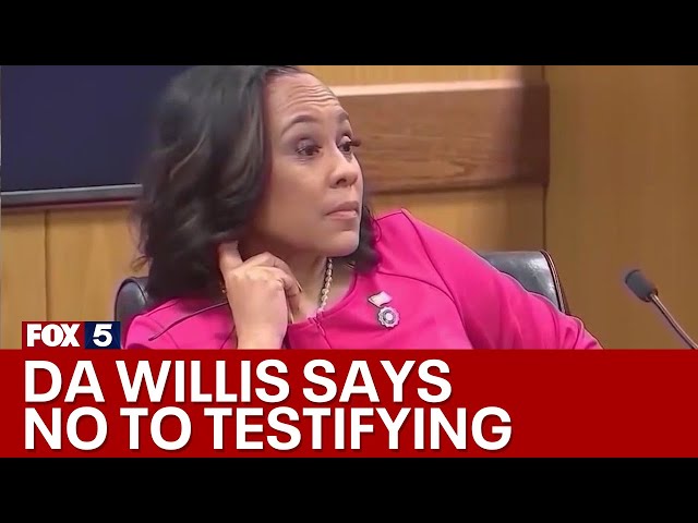 Fani Willis says she won't testify before committee | FOX 5 News class=