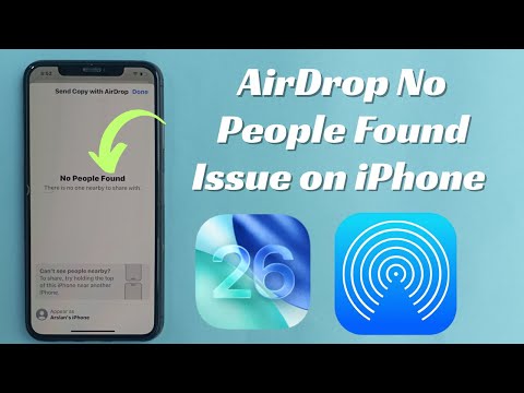 How to Fix Airdrop No People Found Issue on iPhone