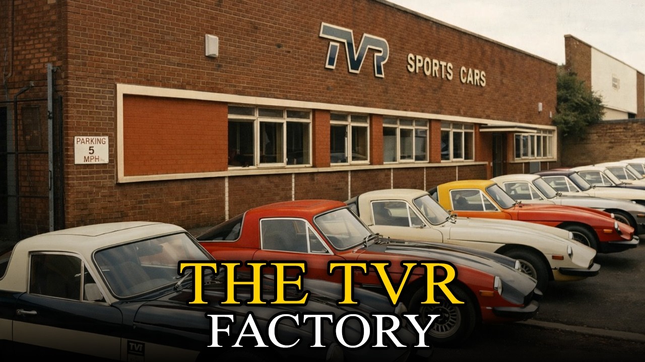 From UK's No.1 Sports Car Empire to Ruins: TVR Factory, Blackpool