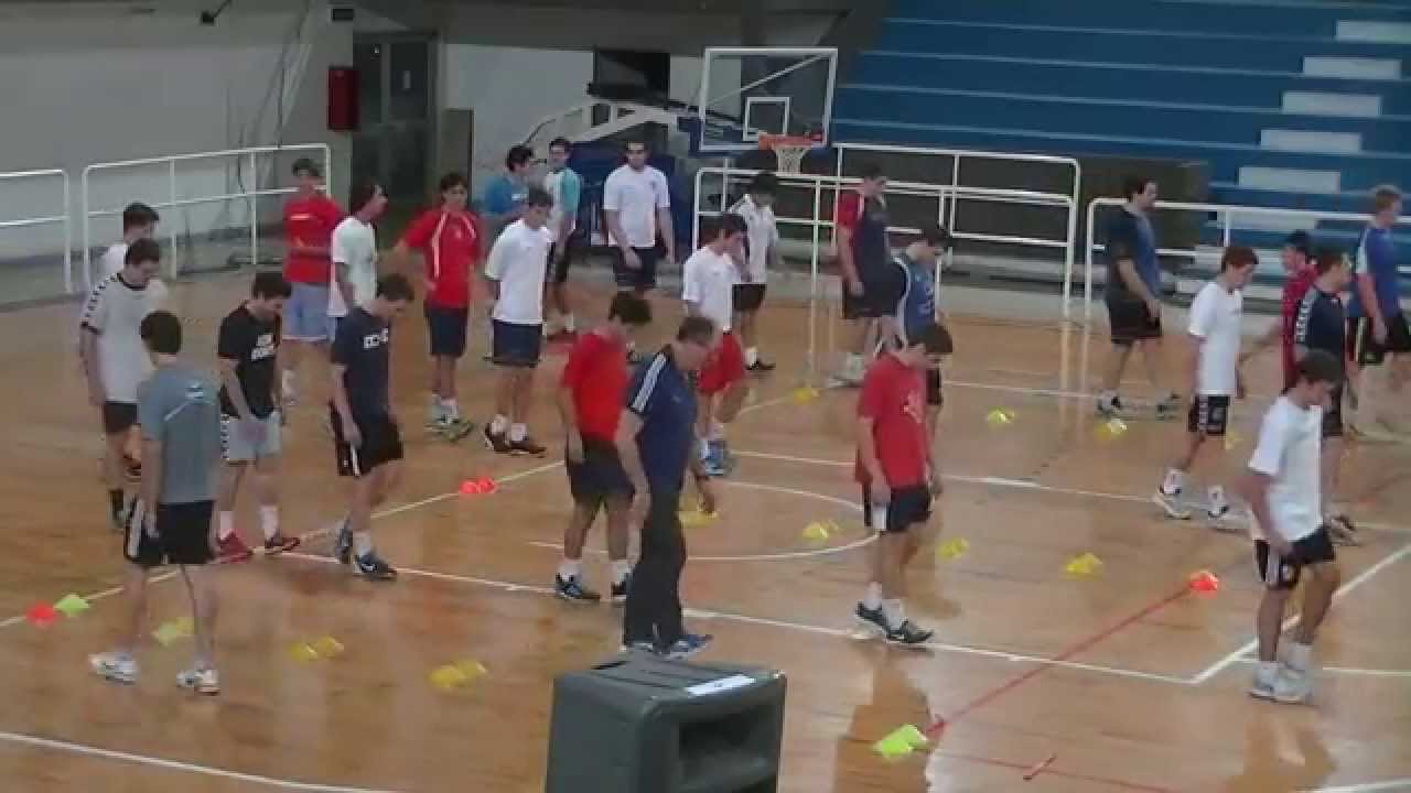 Handball: Curso de Alain Quintallet día 1 parte 3