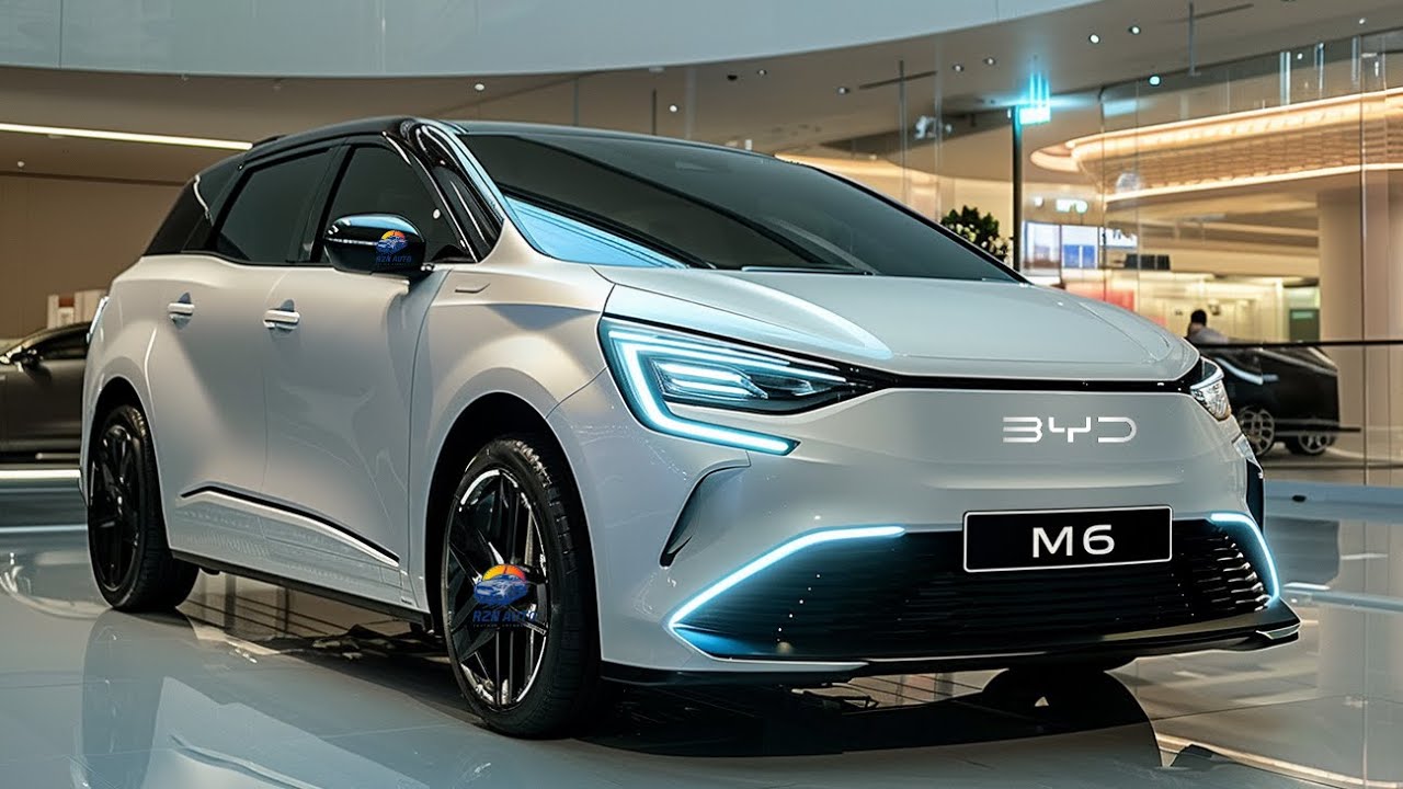Представляем BYD M6 2026 года — минивэн, который может убить Toyota Alphard