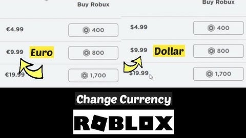 Change local currency Roblox | How to change Roblox currency from euro to USD | Roblox VPN currency