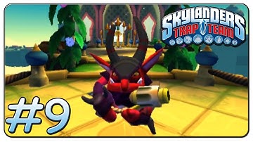 Skylanders Trap Team Walkthrough Part 9 Villain Bootcamp & Royal Rooftops
