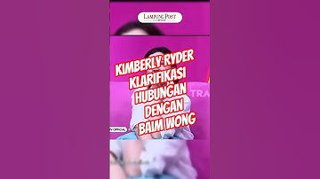 Kimberly Ryder Klarifikasi Hubungan dengan Baim Wong