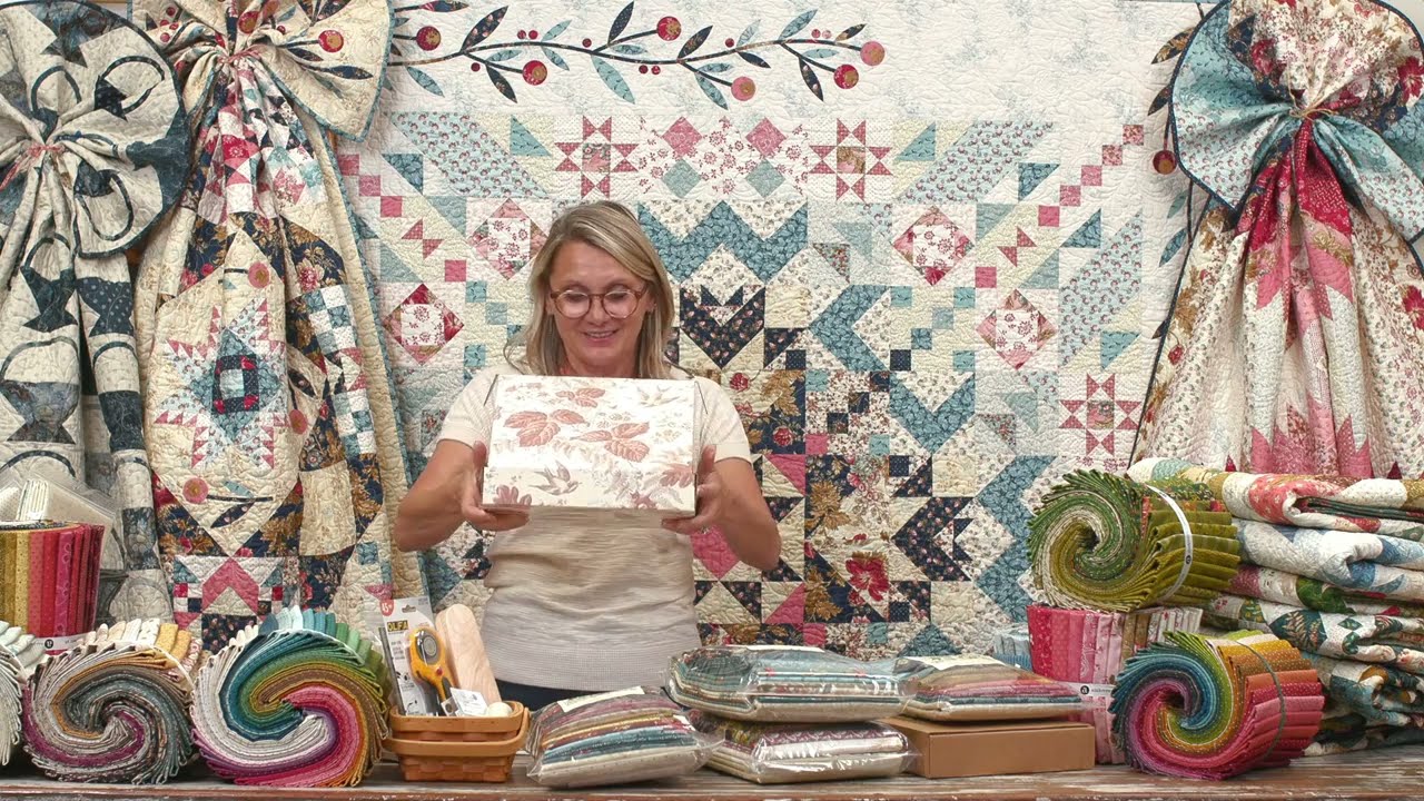 Quilting Window LIVE - Mystery Quilt, Antique Quilt Unboxing