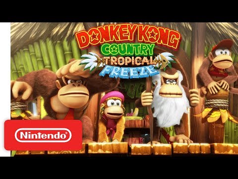 Donkey Kong Country: Tropical Freeze Gameplay Trailer - Nintendo Switch