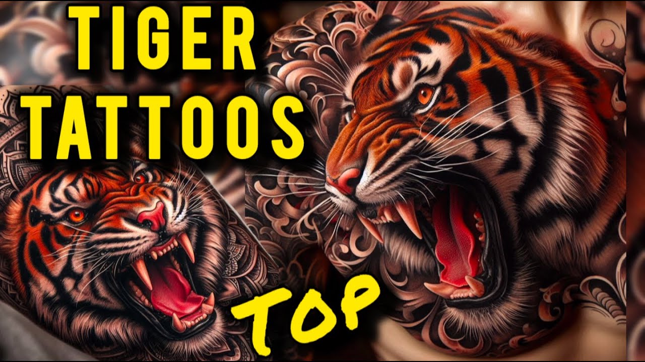Top TIGER Tattoos  Best designs created with AI
