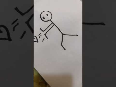 رسم سكتش مضحك   فن   رسم سهل   دعم رسامين العرب رسمتي