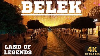 [4K] BELEK, Land Of Legends, Antalya  | Stunning Night at Land of Legends, BELEK, ULTRA HD (60FPS)