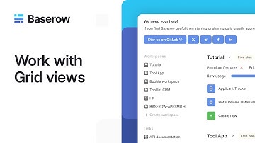How to use and maximize Grid View in Baserow