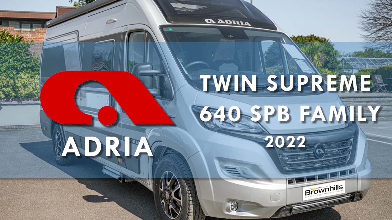 Adria Twin Supreme 640 SPB Family - 2022
