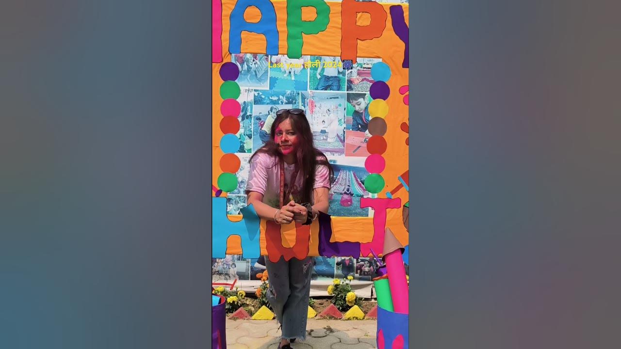 holi last year