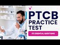 PTCB Pharmacy Practice Test - Pharmacy Technician Exam Preparation (35 Essential Questions)